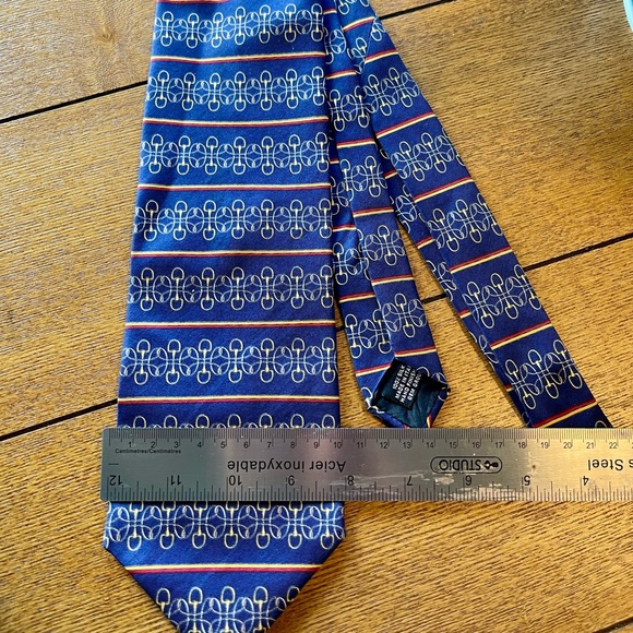 Vintage Paolo Gucci Tie, Iconic Design,Hand Finished 100% Silk Tie,Made in Italy - Picture 4 of 5